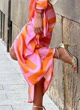 JANDIRA™ | Vestido Midi Para a Mulher Que Não Precisa de Aprovação Para Brilhar