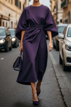NANÁ™ | Vestido Midi Para a Mulher Que Não Precisa de Aprovação Para Brilhar