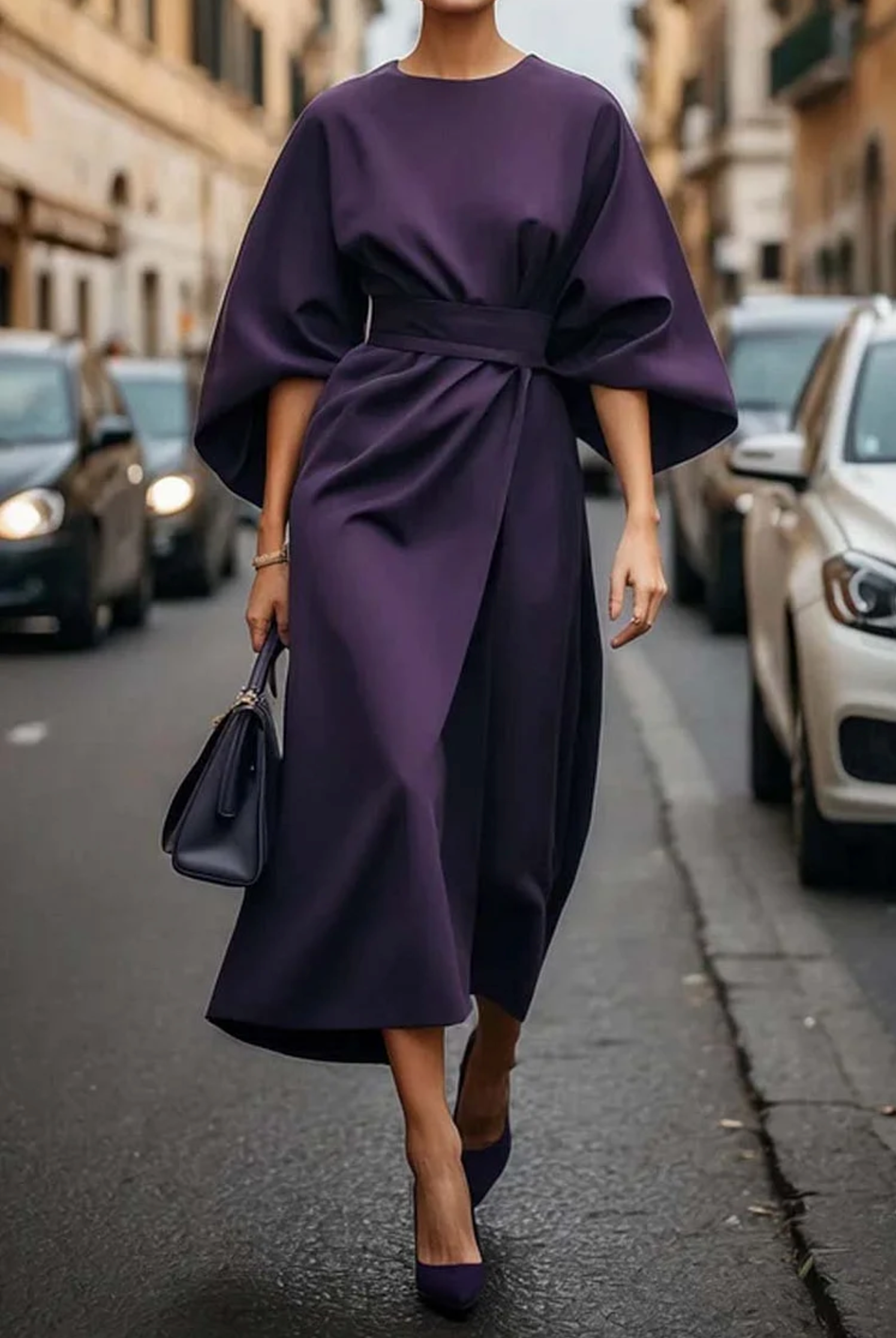NANÁ™ | Vestido Midi Para a Mulher Que Não Precisa de Aprovação Para Brilhar