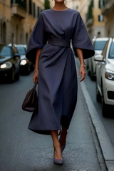 NANÁ™ | Vestido Midi Para a Mulher Que Não Precisa de Aprovação Para Brilhar