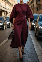 NANÁ™ | Vestido Midi Para a Mulher Que Não Precisa de Aprovação Para Brilhar