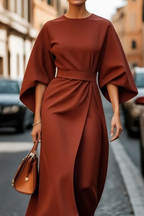NANÁ™ | Vestido Midi Para a Mulher Que Não Precisa de Aprovação Para Brilhar
