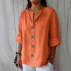 PLÁCIDA™ | Blusa Leve Como Brisa, Poderosa Como Você