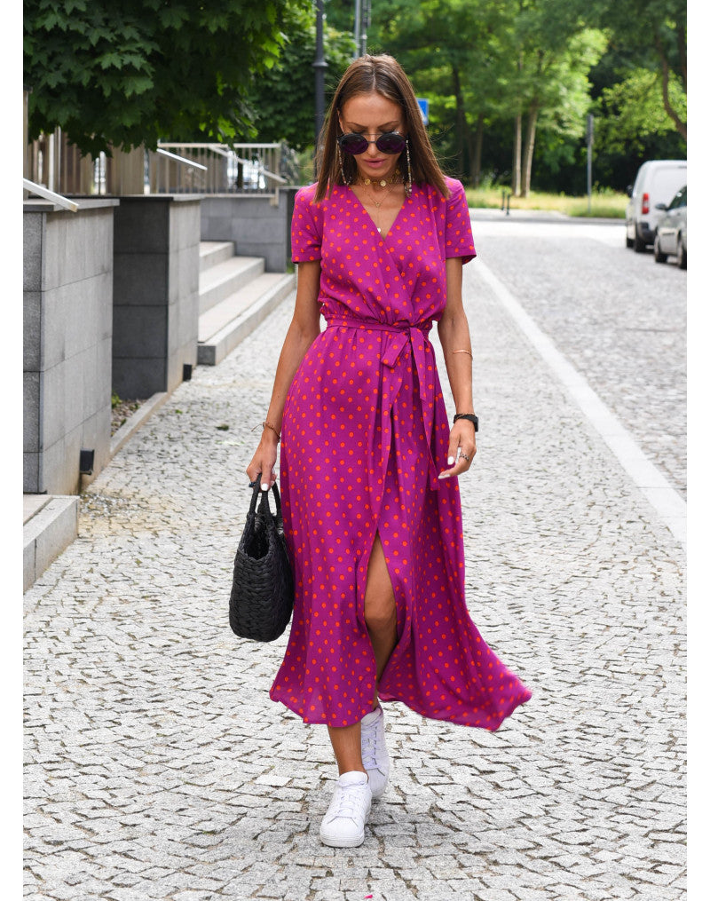 MARTA™ | Vestido Midi Que Faz Você Se Sentir a Mulher Mais Elegante da Sala