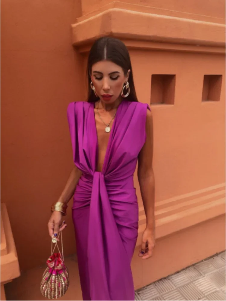 CAROLINA™ | Vestido Midi Para a Mulher Que Não Precisa de Aprovação Para Brilhar