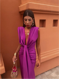 CAROLINA™ | Vestido Midi Para a Mulher Que Não Precisa de Aprovação Para Brilhar