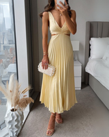 GRACINDA™ | Vestido Midi Para Quando Você Quer Impressionar Sem Se Esforçar