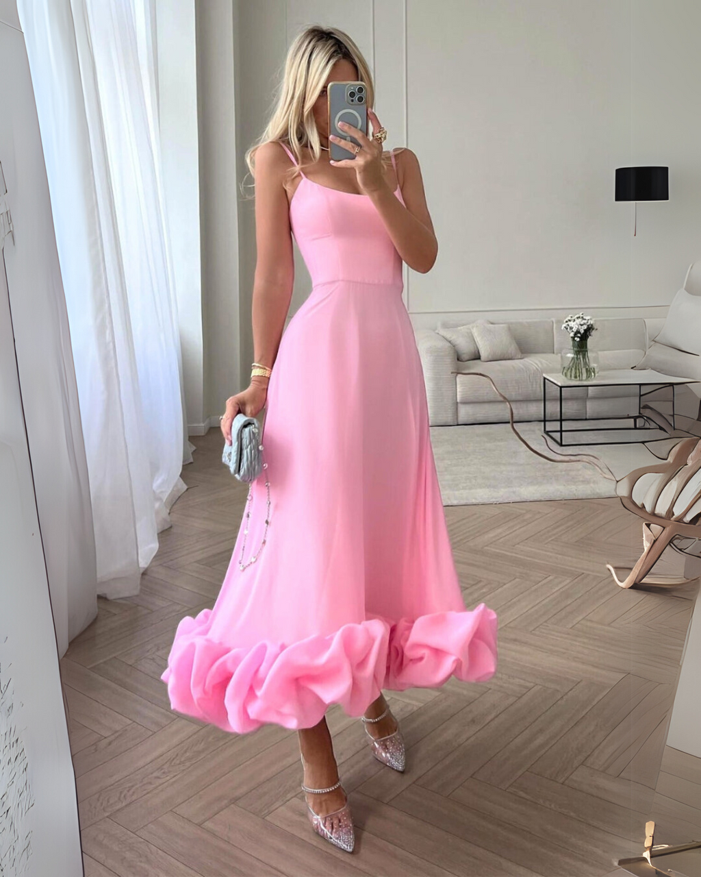 ISABEL™ | Vestido Midi Para a Mulher Que Não Precisa de Aprovação Para Brilhar