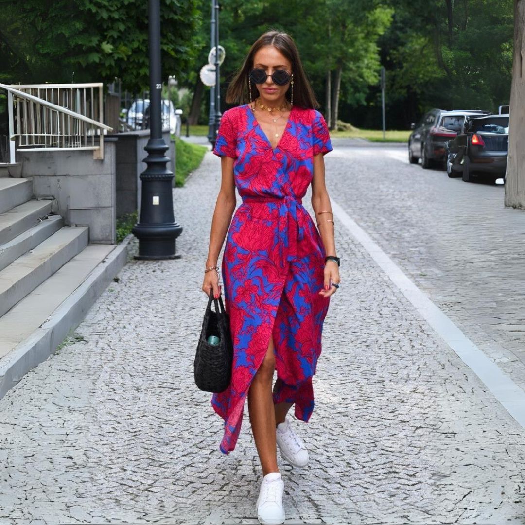 MARTA™ | Vestido Midi Que Faz Você Se Sentir a Mulher Mais Elegante da Sala