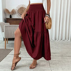 IVANILDE™ | Saia Midi Para a Mulher Que Sabe Que Elegância É Atitude