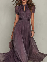 LAUDELINA™ | Vestido Midi Que Faz Você Se Sentir a Mulher Mais Elegante da Sala