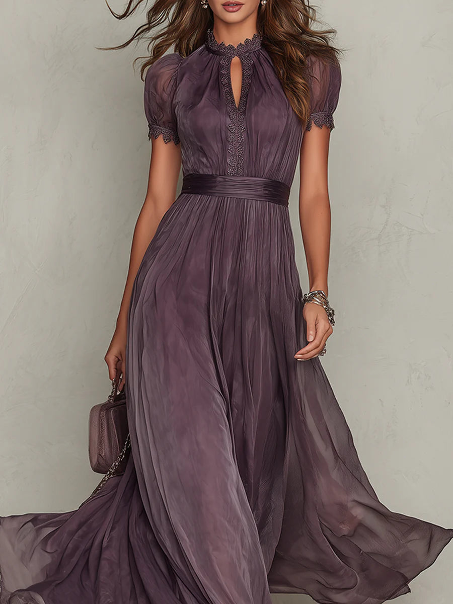 LAUDELINA™ | Vestido Midi Que Faz Você Se Sentir a Mulher Mais Elegante da Sala