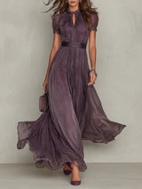 LAUDELINA™ | Vestido Midi Que Faz Você Se Sentir a Mulher Mais Elegante da Sala