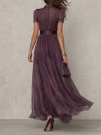 NARCISA™ | Vestido Midi Que Faz Você Se Sentir a Mulher Mais Elegante da Sala
