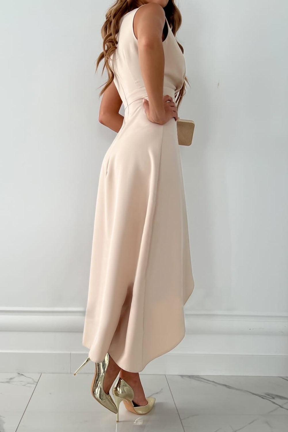 OLGA™ | Vestido Midi Para Quando Você Quer Impressionar Sem Se Esforçar