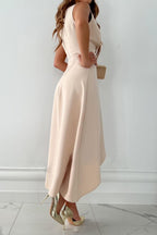OLGA™ | Vestido Midi Para Quando Você Quer Impressionar Sem Se Esforçar