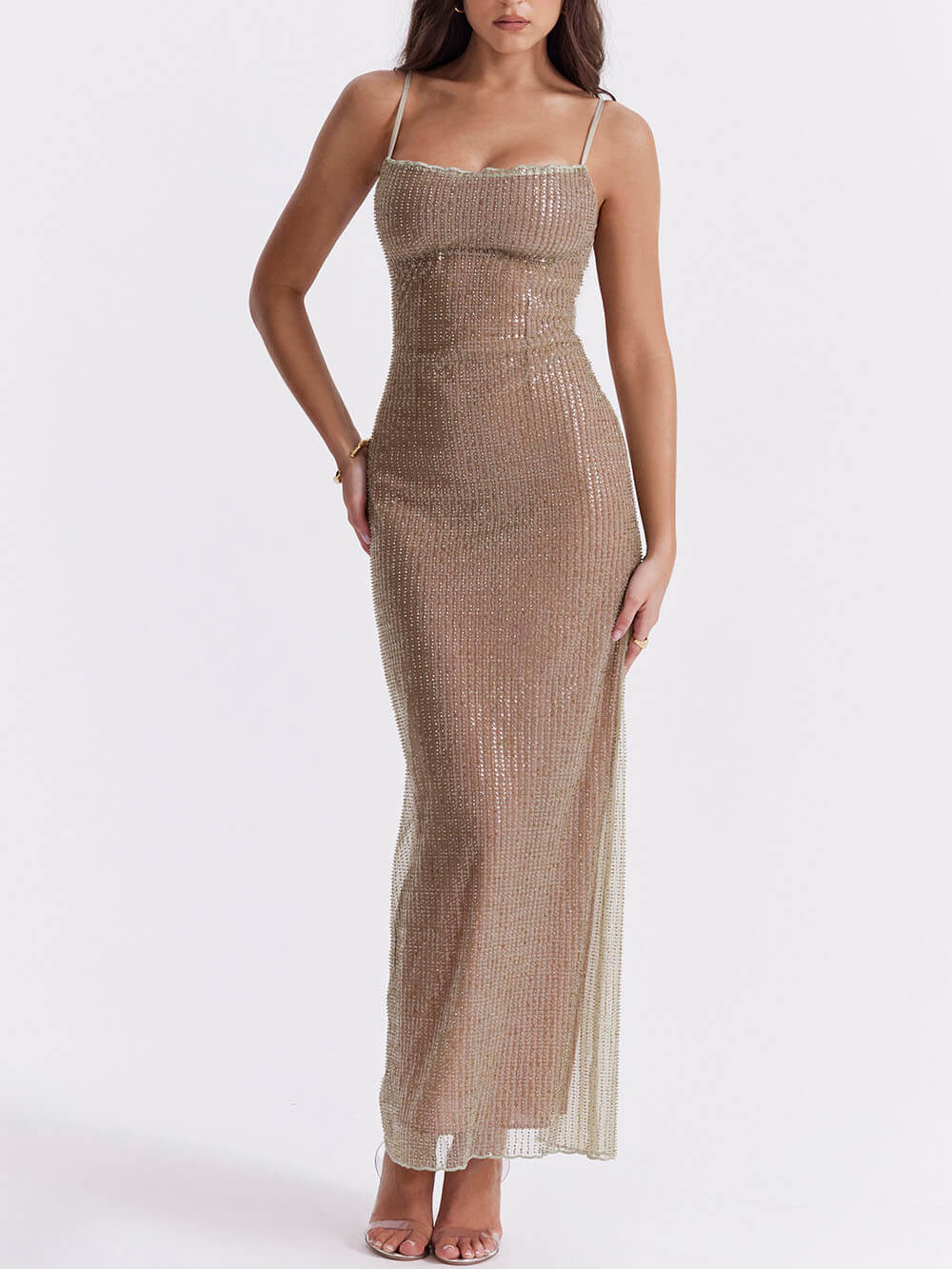 QUELIDA™ | Vestido Longo Para Noites em Que Você Quer Ser Inesquecível