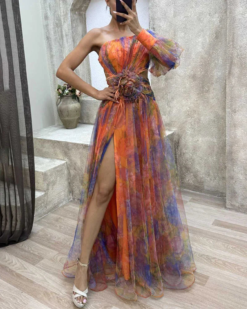 CLARICE™ | Vestido Midi Que Faz Você Se Sentir a Mulher Mais Elegante da Sala