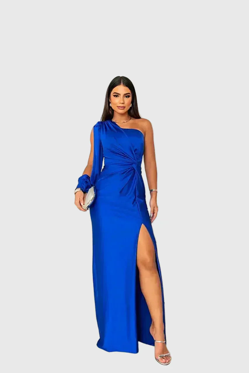 LÉLIA™ | Vestido Midi Para a Mulher Que Não Precisa de Aprovação Para Brilhar