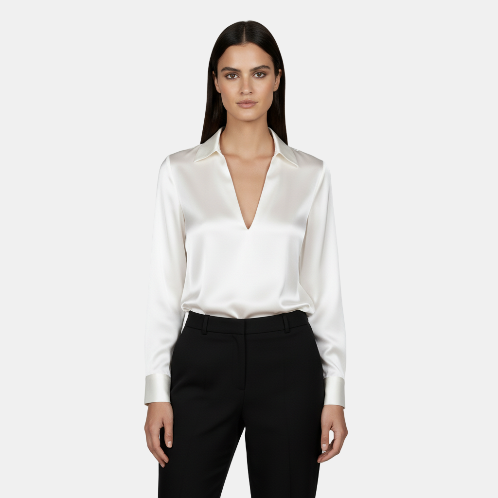LUCINDA™ | Blusa Que Combina Com Tudo e Eleva Qualquer Produção
