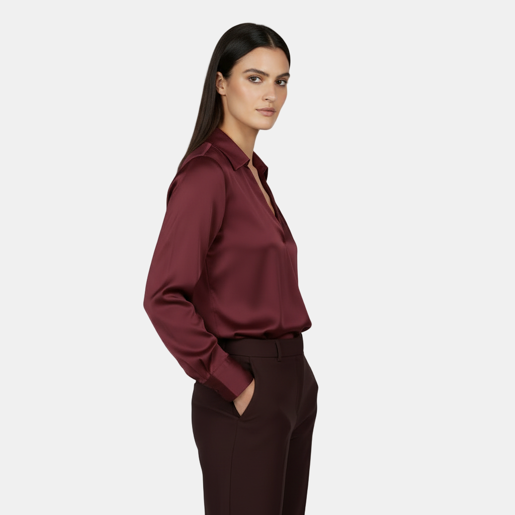 LUCINDA™ | Blusa Que Combina Com Tudo e Eleva Qualquer Produção