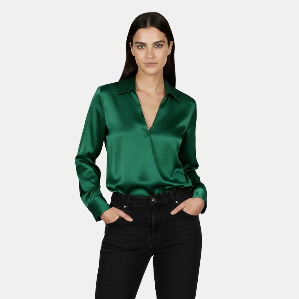 LUCINDA™ | Blusa Que Combina Com Tudo e Eleva Qualquer Produção