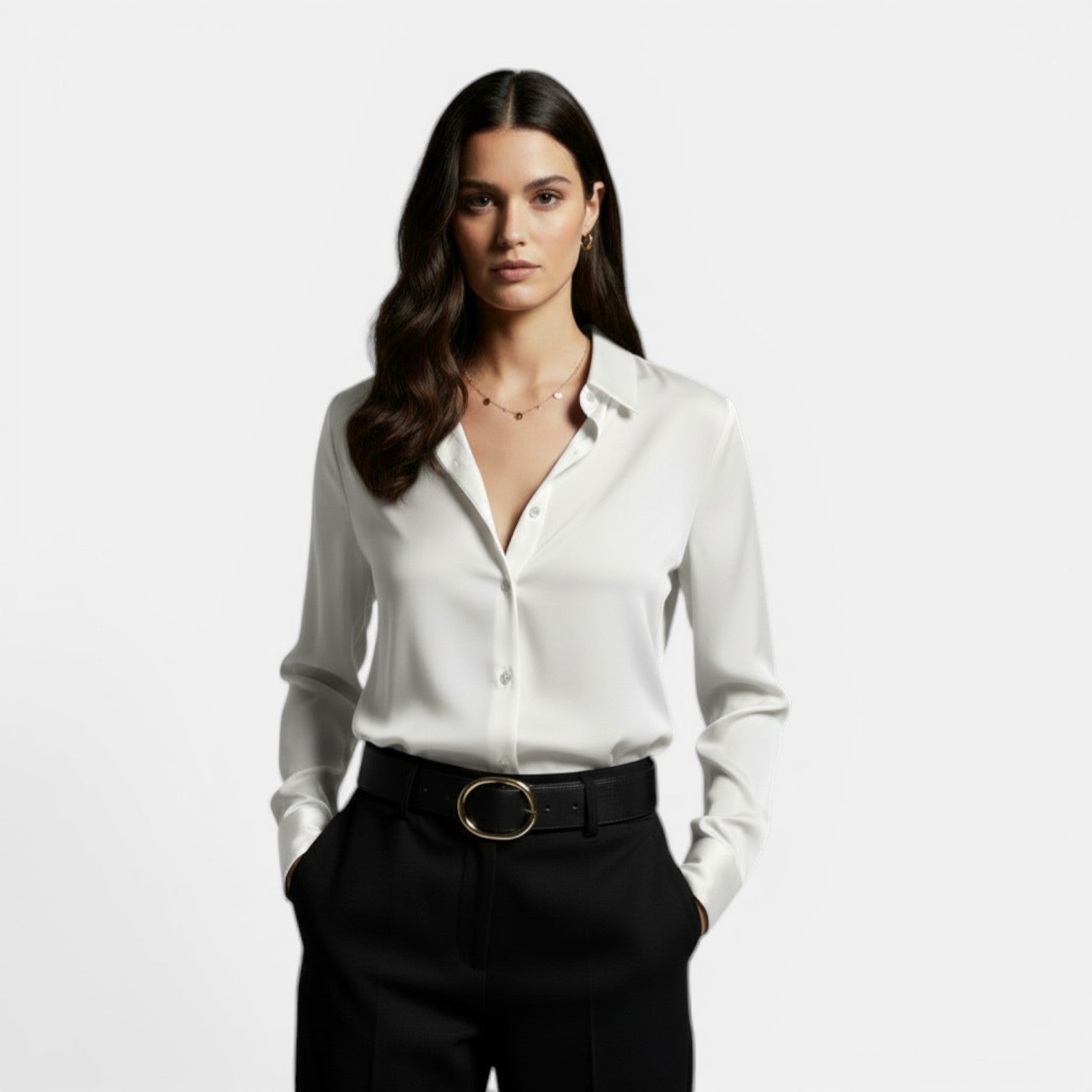 LUCIANA™ | Blusa Leve Como Brisa, Poderosa Como Você