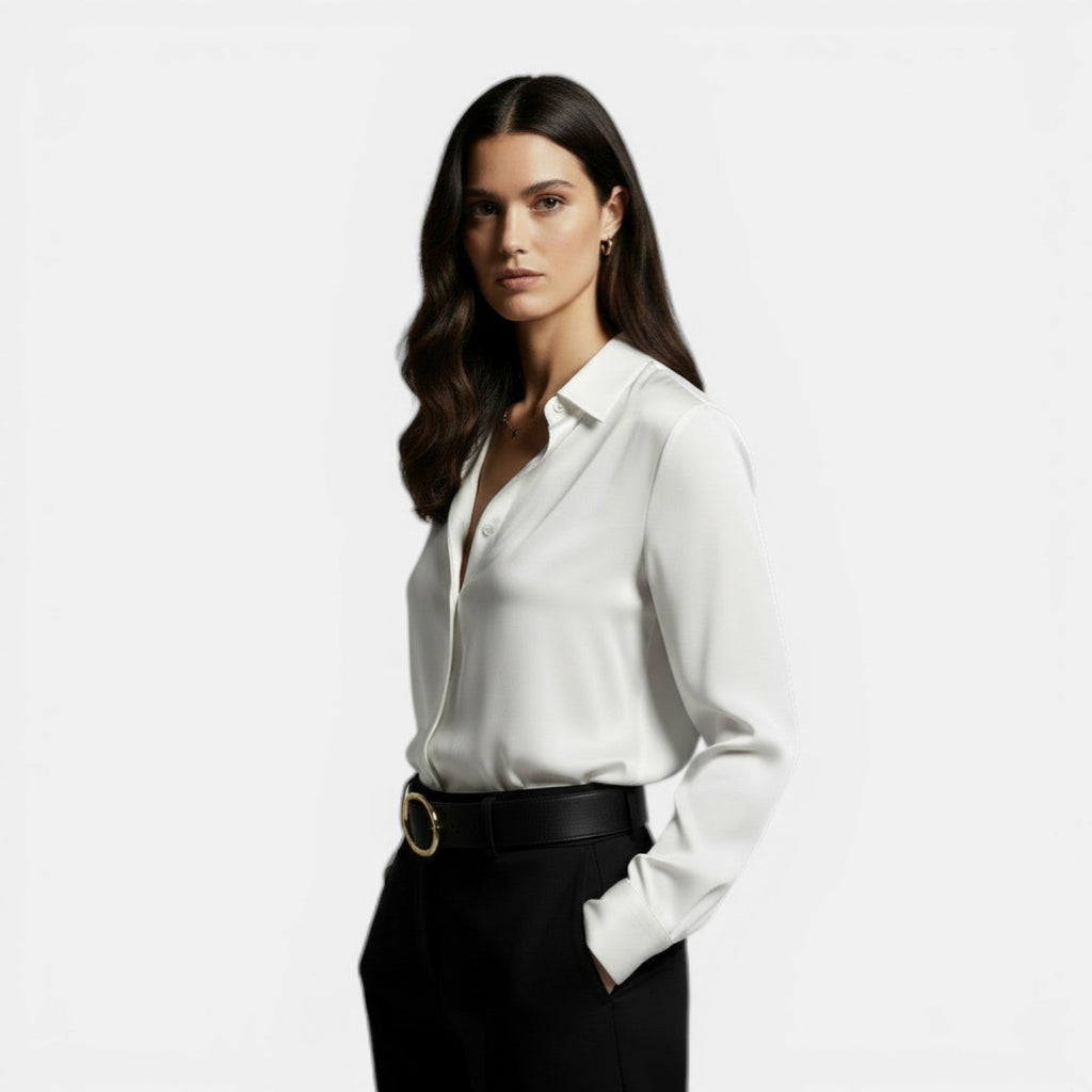 LUCIANA™ | Blusa Leve Como Brisa, Poderosa Como Você