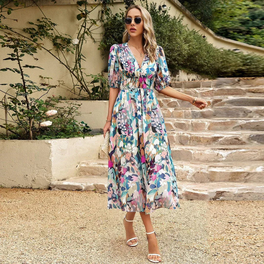 RACHEL™ | Vestido Midi Para a Mulher Que Não Precisa de Aprovação Para Brilhar