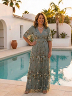 TARSILA™ | Vestido Midi Que Faz Você Se Sentir a Mulher Mais Elegante da Sala