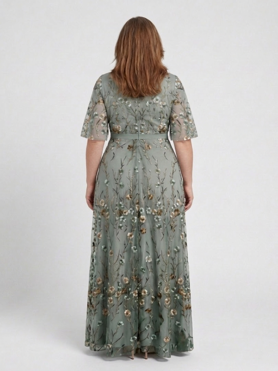 TARSILA™ | Vestido Midi Que Faz Você Se Sentir a Mulher Mais Elegante da Sala