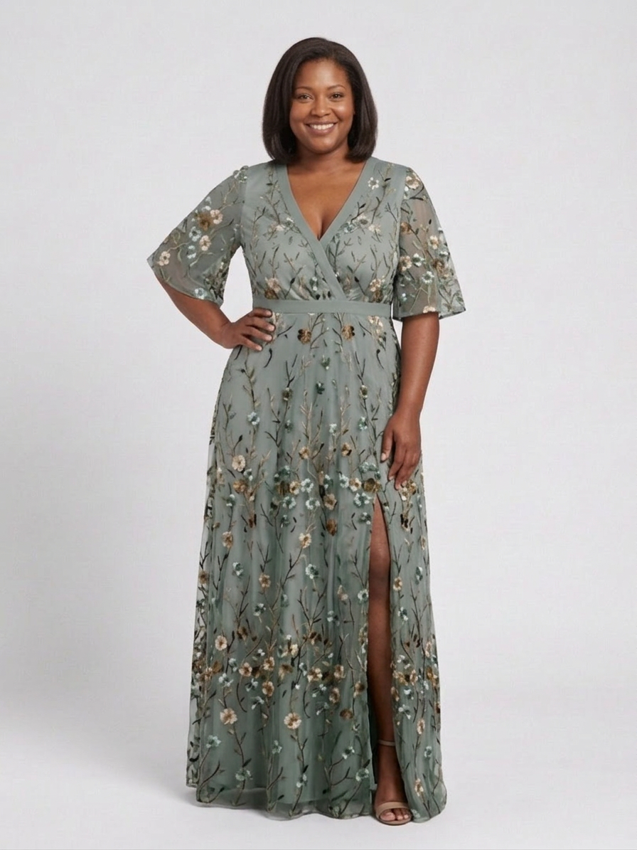TARSILA™ | Vestido Midi Que Faz Você Se Sentir a Mulher Mais Elegante da Sala