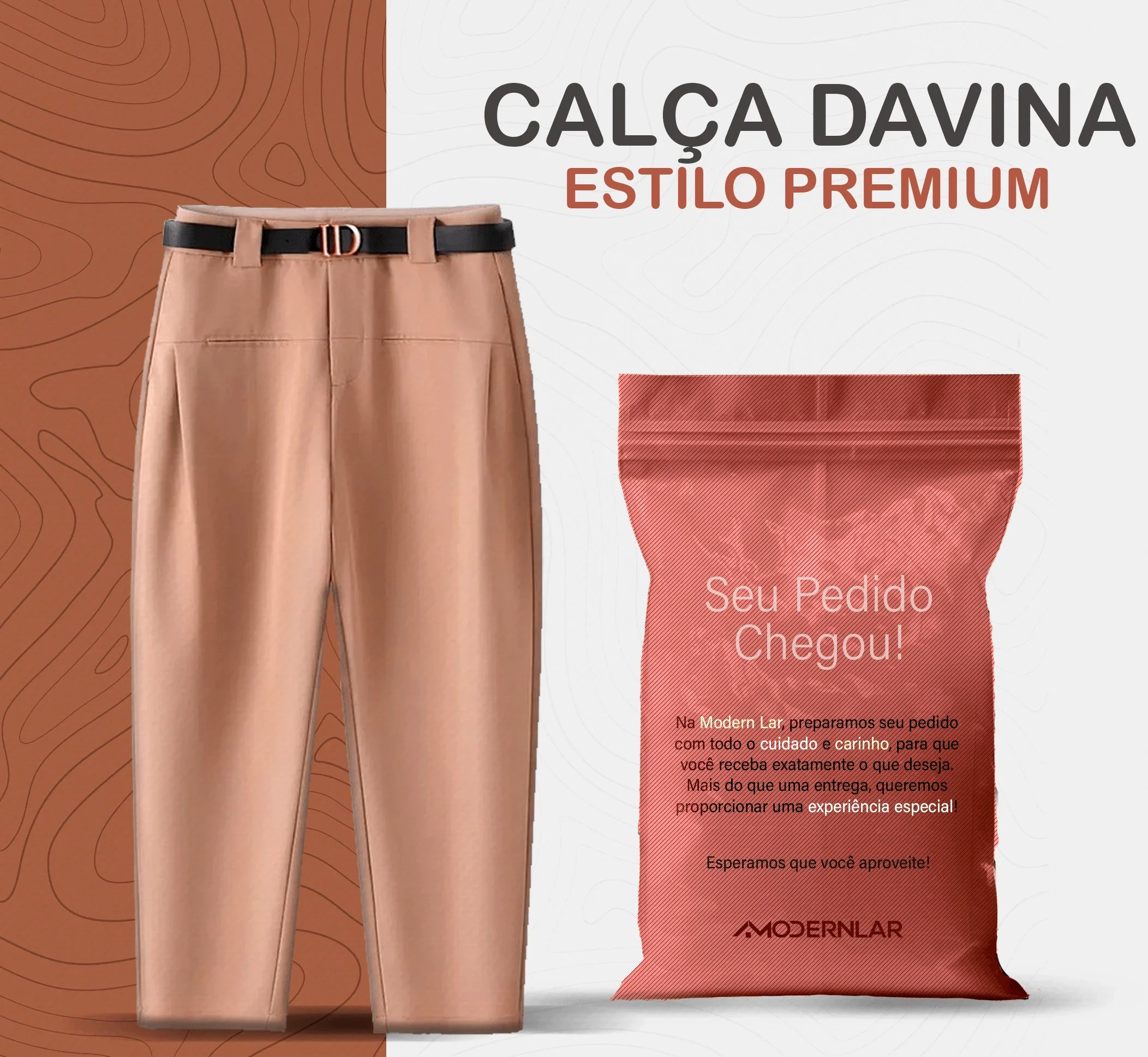 EDITH™ | Calça Que Você Coloca e Esquece Que Está Usando — Até Alguém Elogiar