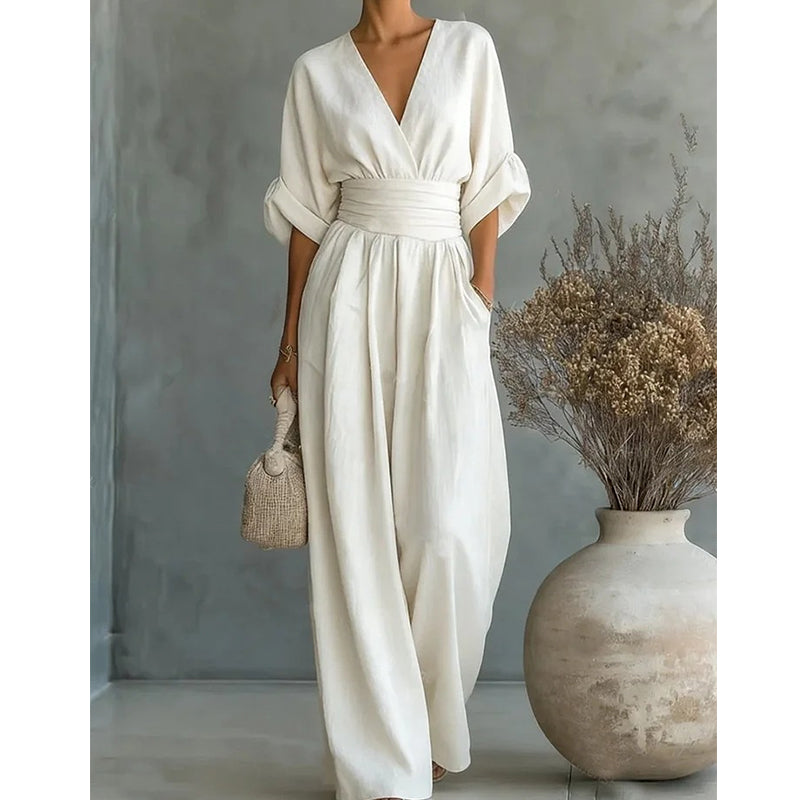 MATILDE™ | Vestido Midi Que Faz Você Se Sentir a Mulher Mais Elegante da Sala