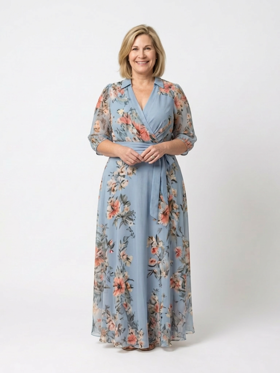 LEOLINDA™ | Vestido Midi Para a Mulher Que Não Precisa de Aprovação Para Brilhar