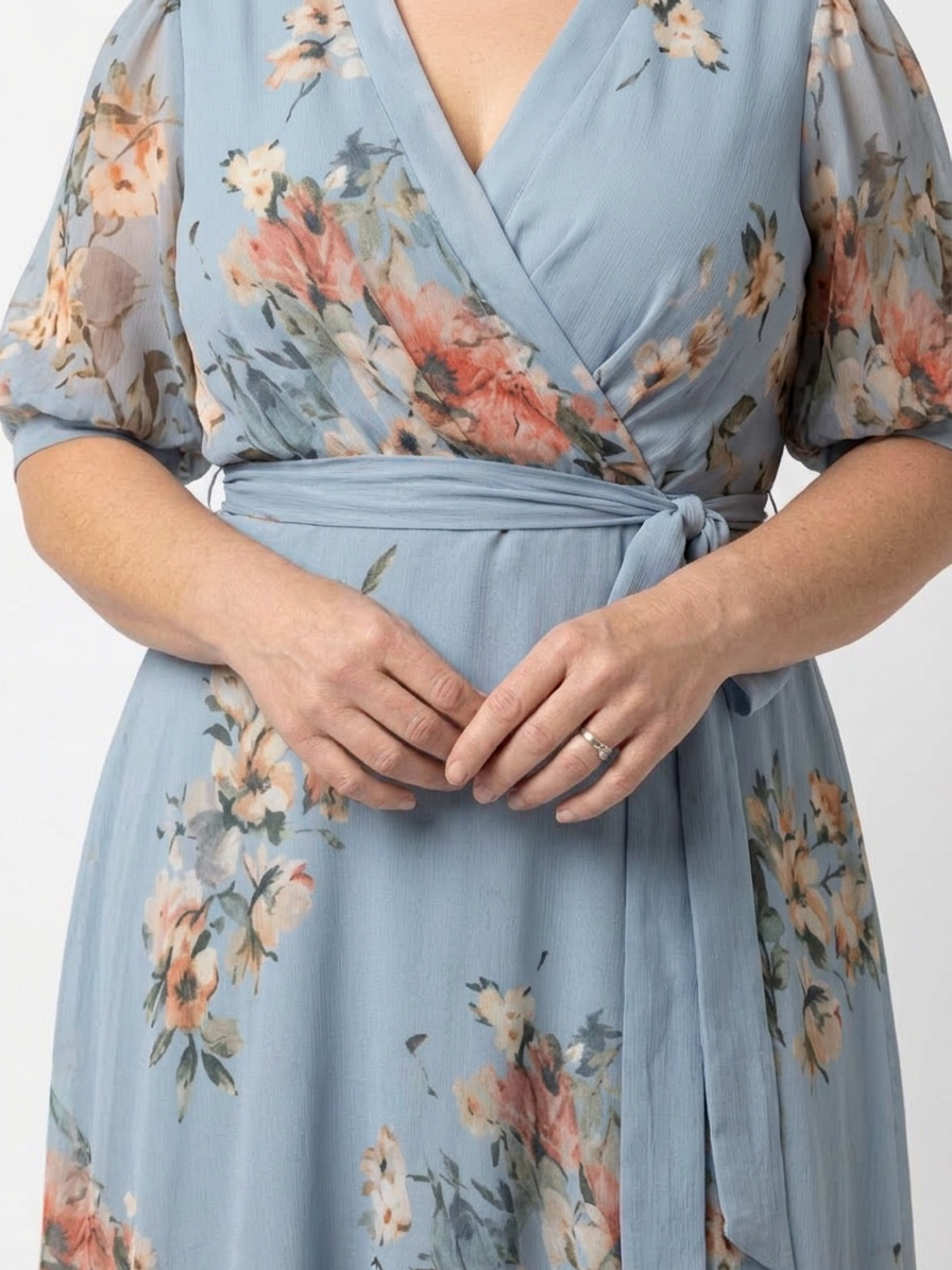 LEOLINDA™ | Vestido Midi Para a Mulher Que Não Precisa de Aprovação Para Brilhar