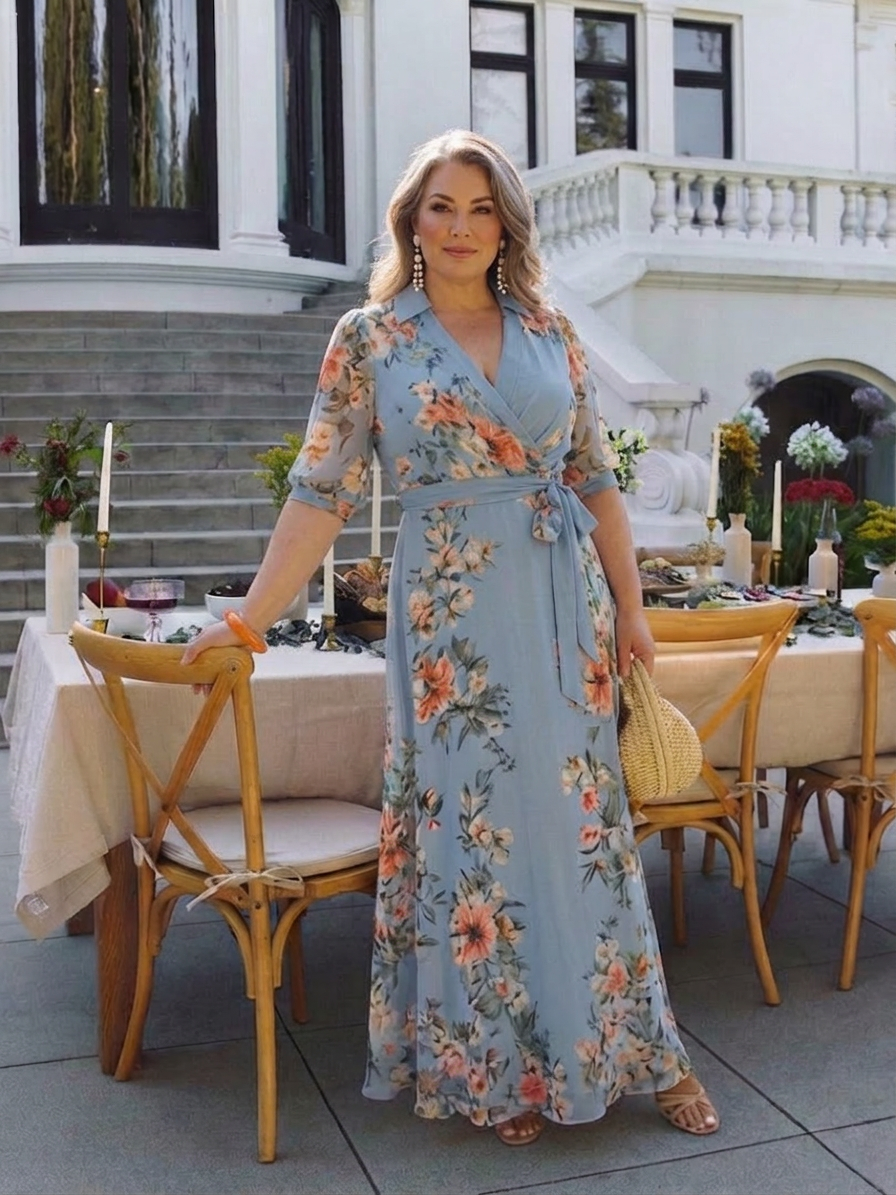 LEOLINDA™ | Vestido Midi Para a Mulher Que Não Precisa de Aprovação Para Brilhar